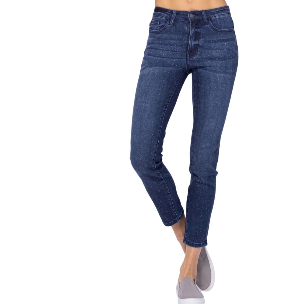 Judy‎ Blue Relaxed Fit Mineral Wash Mid Rise Stretch Denim Jeans size 5/ 27